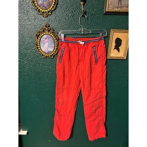 Mini Boden Boys Red Cargo Pants Sz 11-12Y